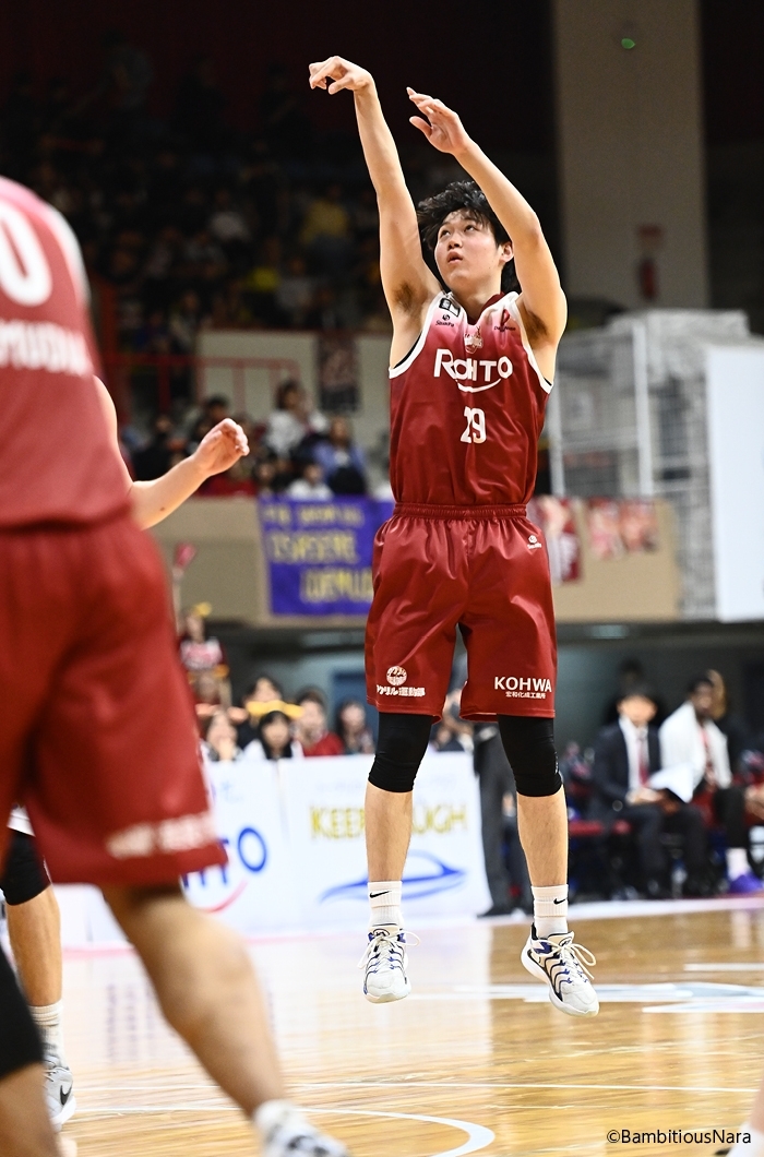 間山 柊選手(バスケットボール)