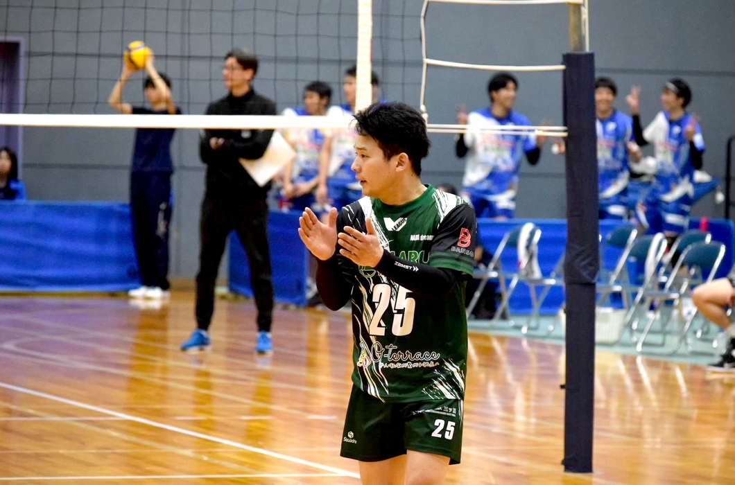 山根　志哉選手（バレーボール）